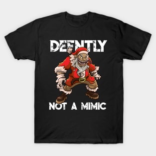 Roleplaying Mimic Creature RPG Joke Meme DM PnP Christmas T-Shirt